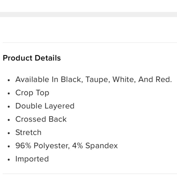 FASHION Nova White Doing Me Boo Double Layered Top. Size M. P - Picture 4 of 6